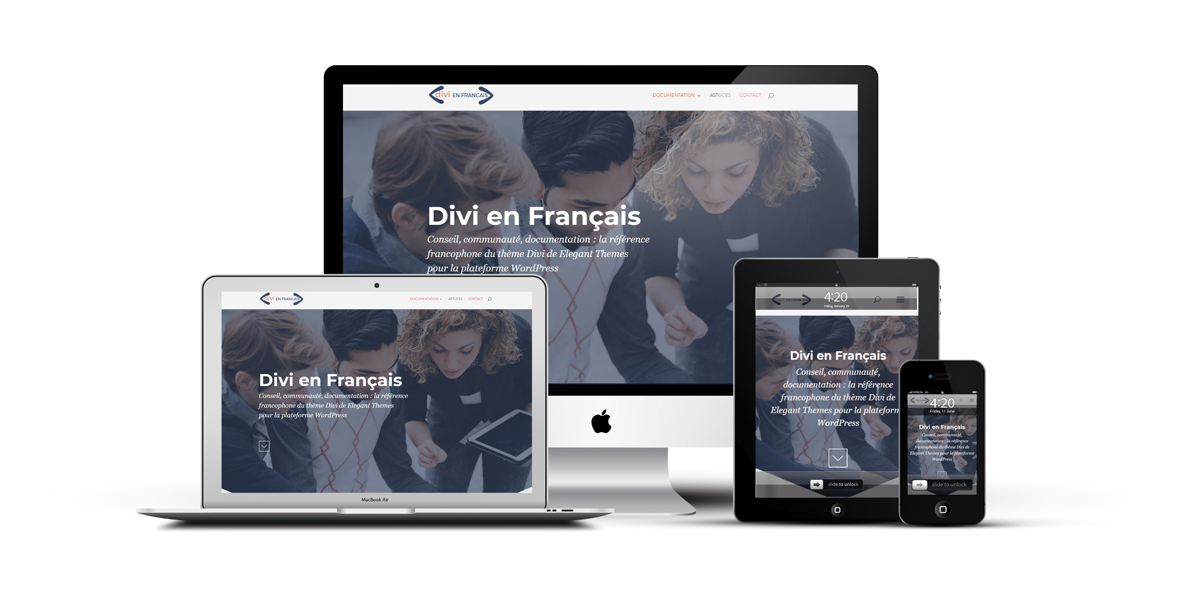 Divi en français